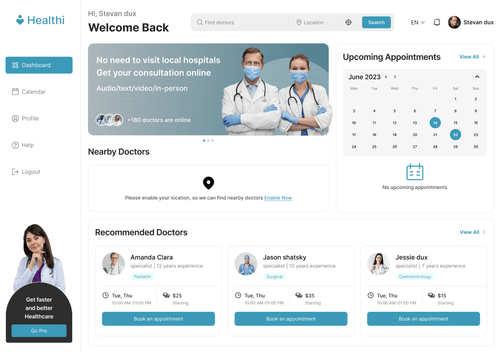 Healthcare Patient Portal Redesign